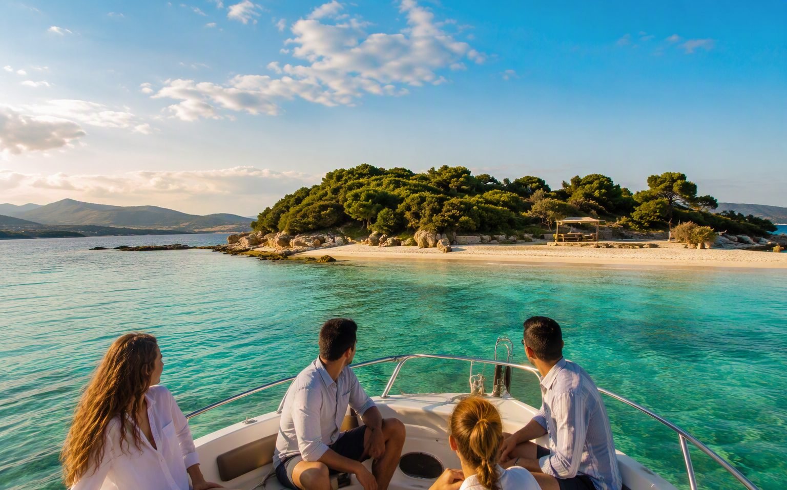 Tour in barca delle isole di Ksamil